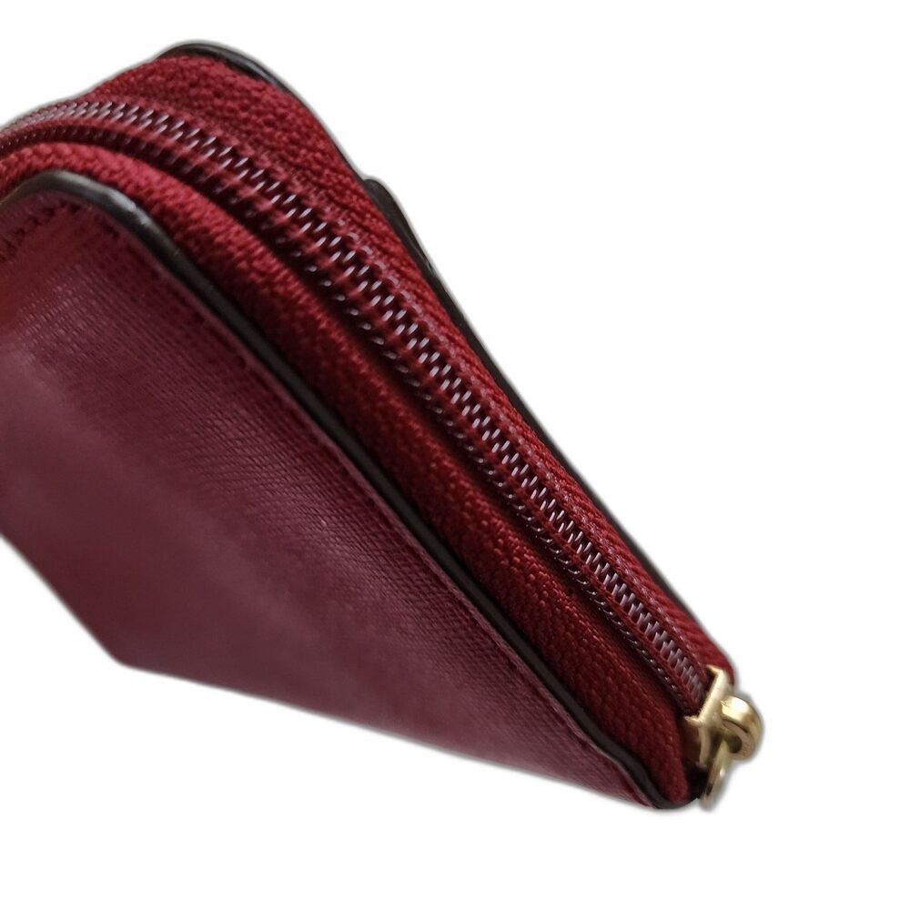 Coach Vintage Red Leather Wallet - Picture 7 of 8
